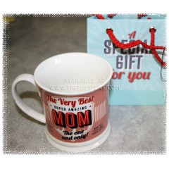 Diner Style Mugs (with assorted sayings) & Gift Bag or Gift Box from History & Heraldry